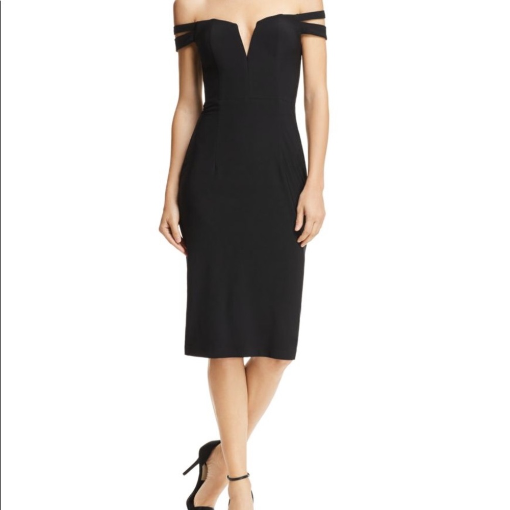 FLASH SALE!! Aqua Off Shoulder cocktail dress